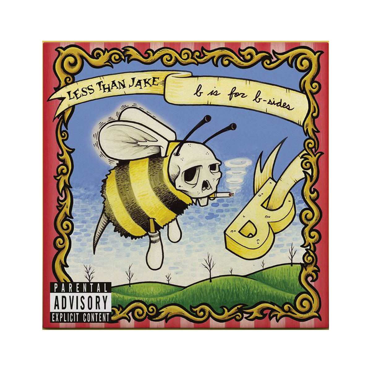 Less Than Jake B IS FOR B SIDES LP Opaque Yellow