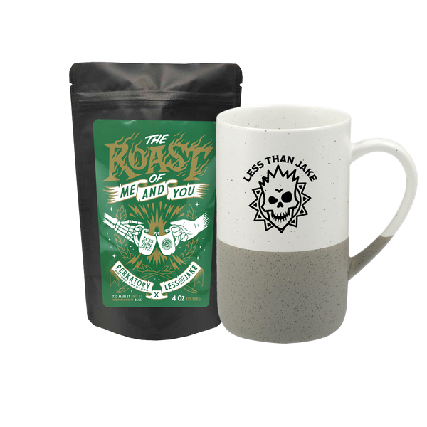 Less Than Jake X Perkatory Roasters - Uncharted Ceramic Mug & Coffee Set