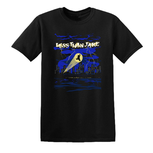 Less Than Jake - Lightning City Black T-Shirt