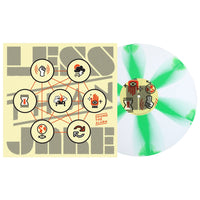 Less Than Jake - SOUND THE ALARM - WHITE/GREEN PINWHEEL VINYL EP