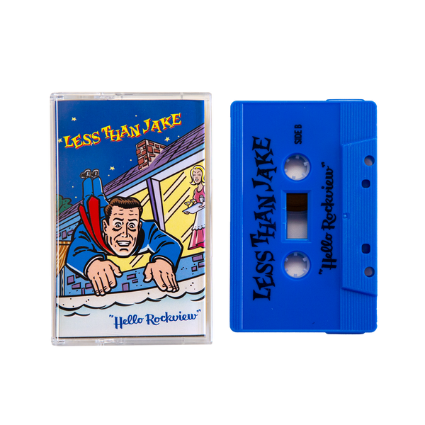 Less Than Jake - Hello Rockview Cassette Tape - Blue