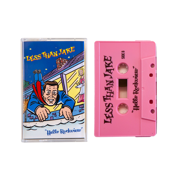 Less Than Jake - Hello Rockview Cassette Tape - Pink