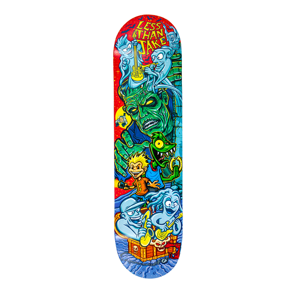 Less Than Jake  - Frank N' Jake Limited Skate Deck