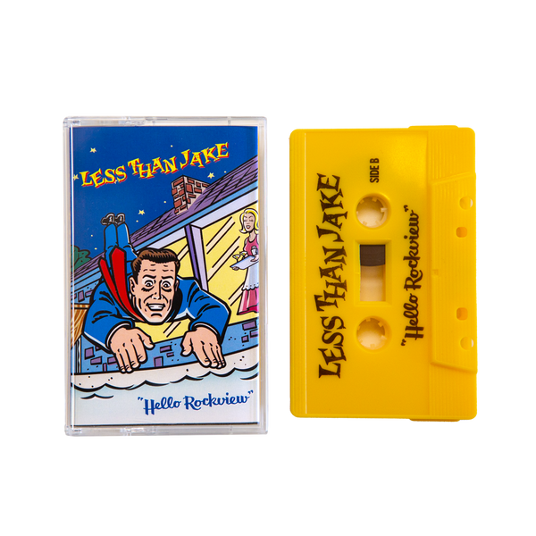 Less Than Jake - Hello Rockview Cassette Tape - Yellow