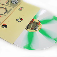 Less Than Jake - SOUND THE ALARM - WHITE/GREEN PINWHEEL VINYL EP